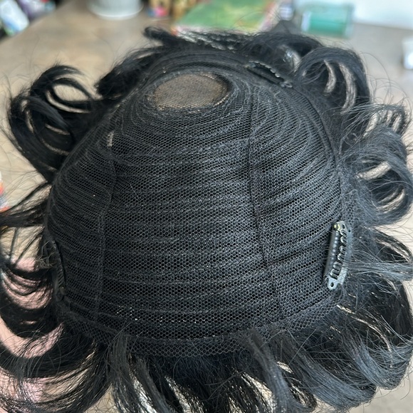 New hairpiece topper, great fur both men and women you can wash dye or curl - Picture 4 of 5